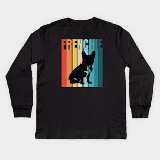 French Bulldog Kids Long Sleeve T-Shirt